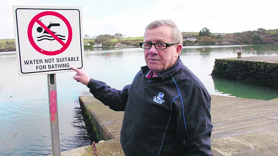 Children were ‘playing on beach beside raw sewage' Image