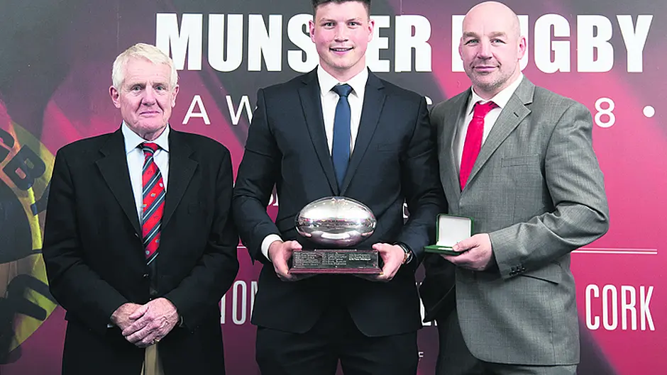 Wycherley wins Munster Rugby Academy award Image