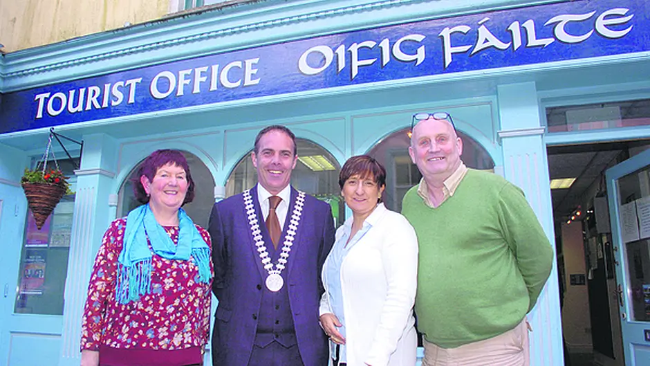 Over 7,000 visitors from 20 countries visited Skibb's tourist office last year Image