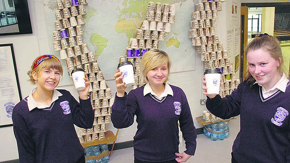 It's time to ‘cup' on when it comes to recycling, say Skibbereen students Image