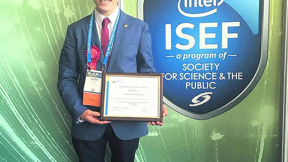 Sky's the limit for award-winner Fionn Image