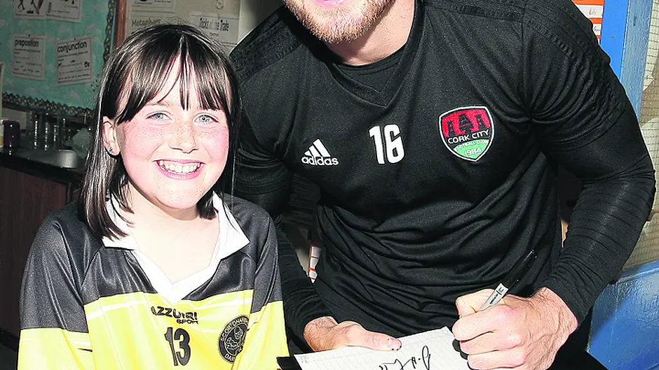 City striker O'Hanlon is huge hit at Darrara NS Image