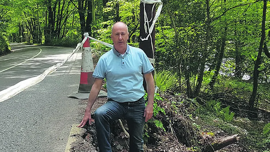Safety barriers are needed on a ‘lethal' stretch of road – Cllr Image