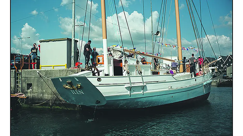 Ilen prepares to sail the high seas Image