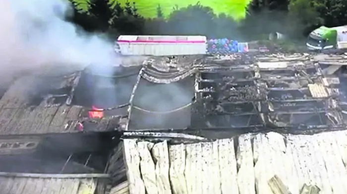 Fires reignited at seafood factory day after initial blaze took place Image