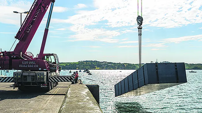 Work starts on Schull's €0.5m pontoon Image