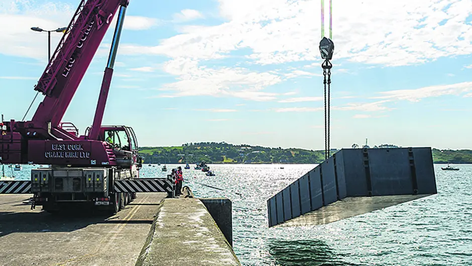 Work starts on Schull's €0.5m pontoon Image