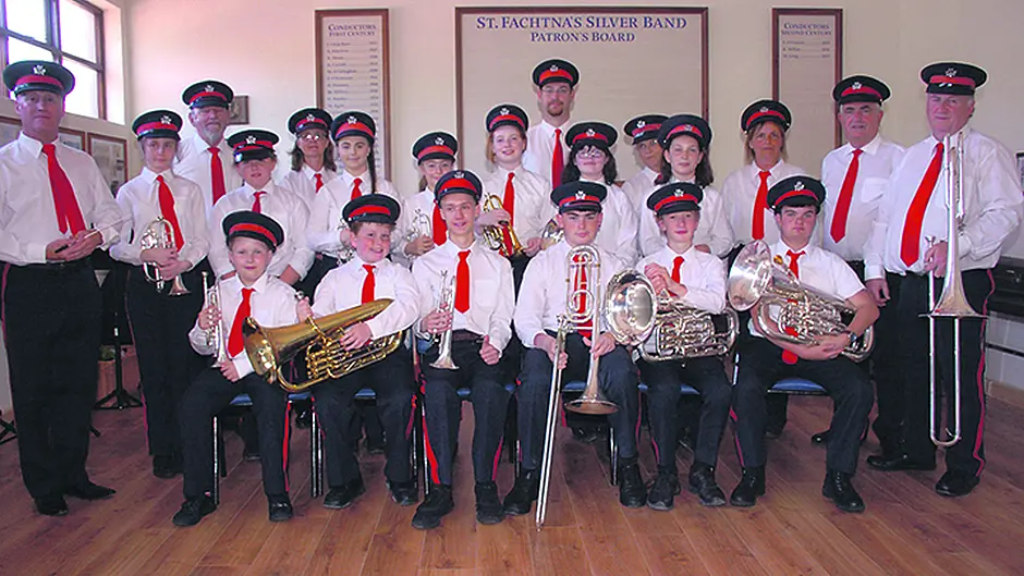 Golden future for St Fachtna's silver band Image