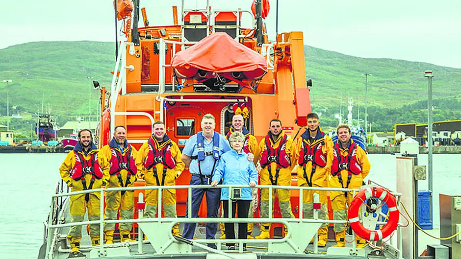 Sheila retires after giving 50 years  to Castletownbere lifeboat cause Image