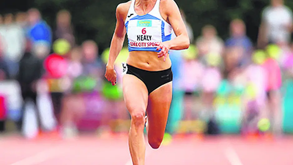 Sprint star Phil Healy is in the form of her life Image