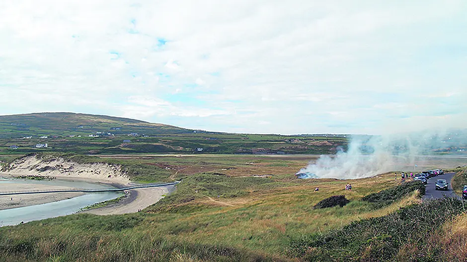 Barleycove beach has a ‘narrow escape' as BBQ likely fire source Image