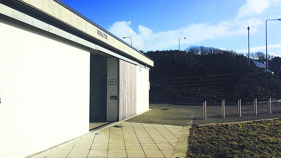 Council admits it hasn't got a penny to spend on any more beach toilets Image