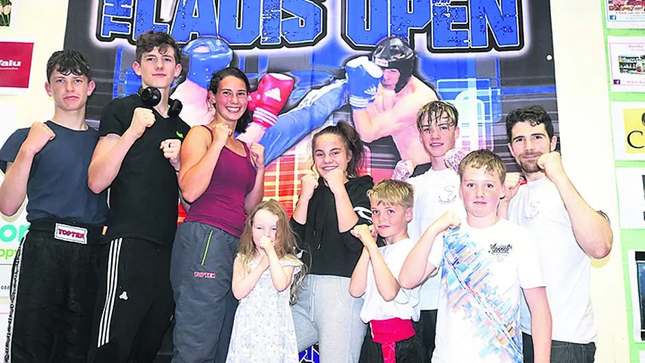 Grainne's double as kickboxers deliver Image