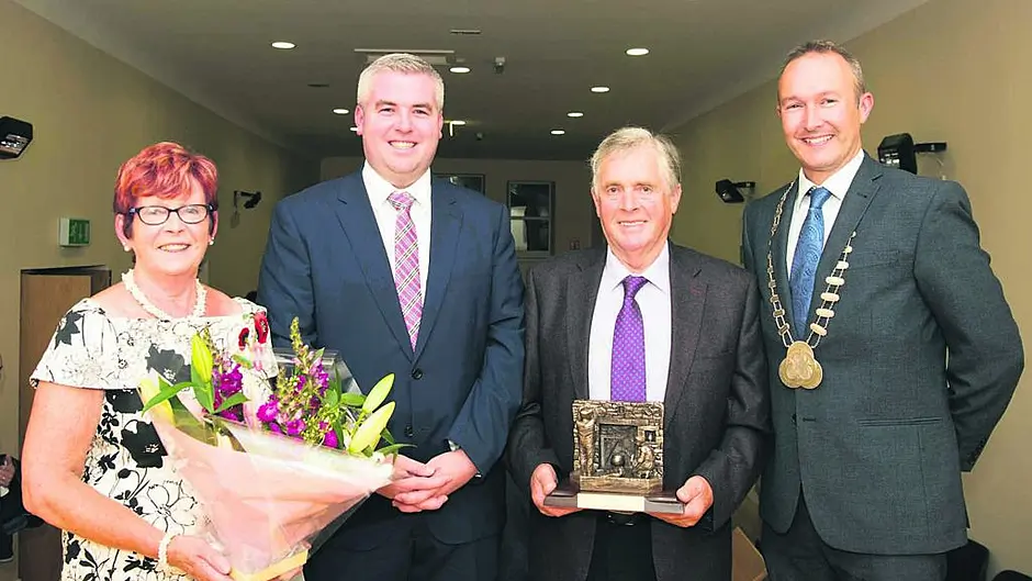 A well-deserved award for Courtmac's Fachtna O'Donovan Image