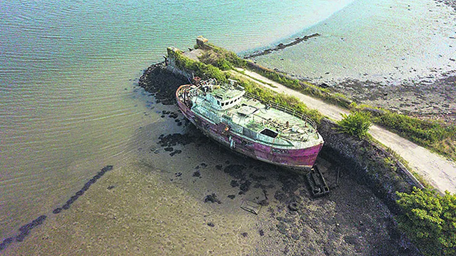 Kinsale boat wreck has hosted ‘raves' – but who'll pay €180,000 to move it? Image