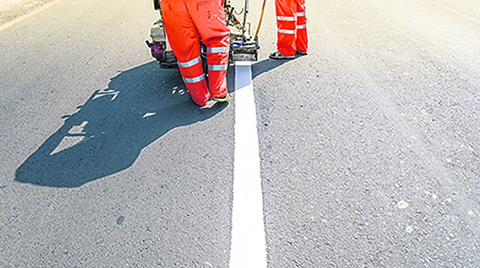 A dedicated road marking machine won't make financial sense - Council Image