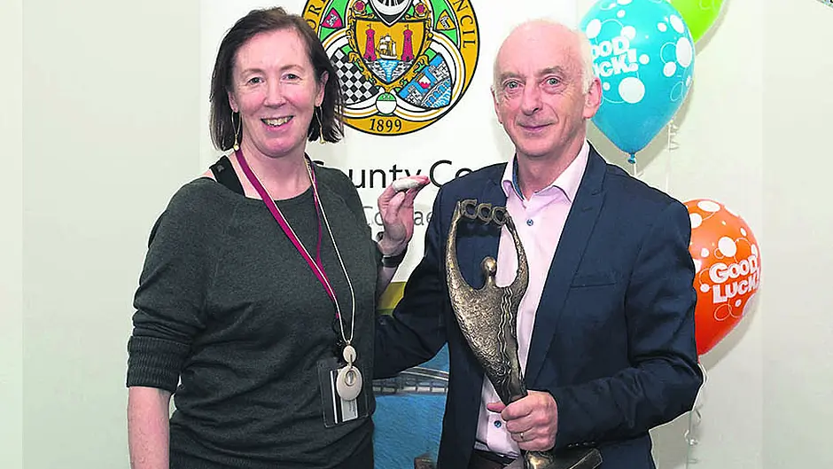 Tributes as Martin ‘changes direction' after 34 years with the County Council Image