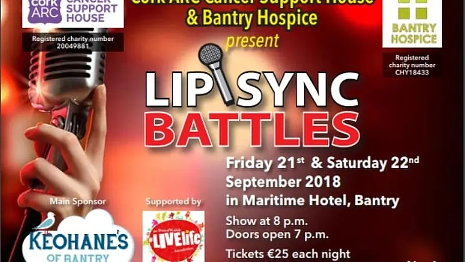 Bantry ready to Lip Synch Image