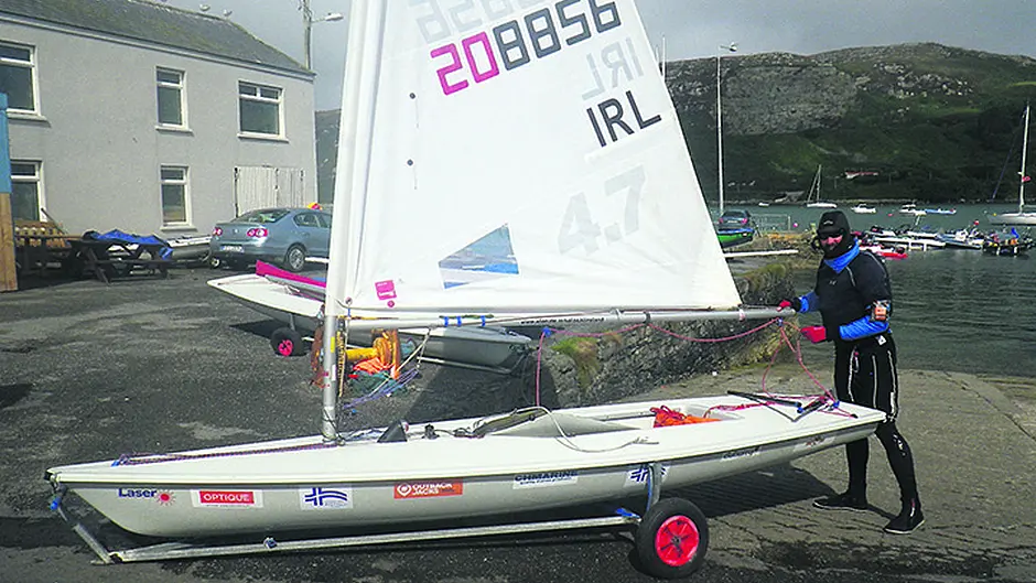 A solo sail around Ireland in aid of Croi Image