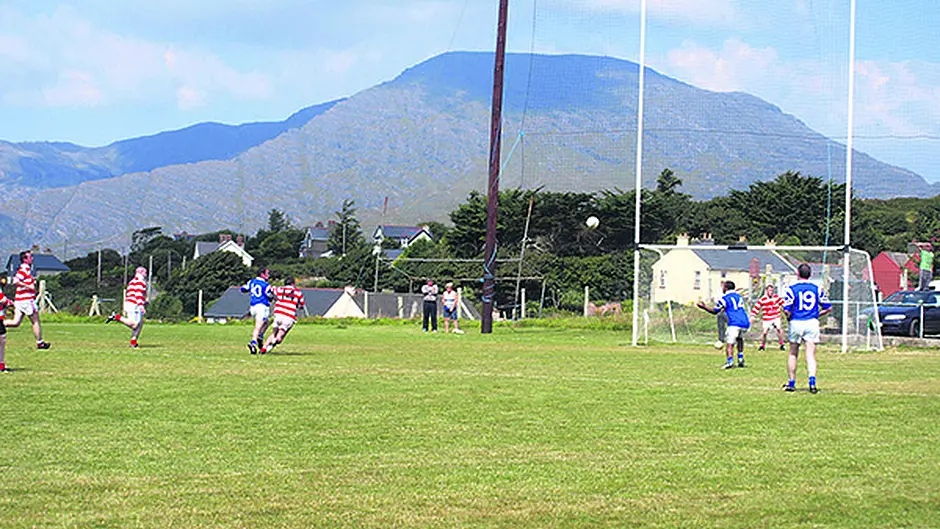Bere Island scores by hosting major football event Image