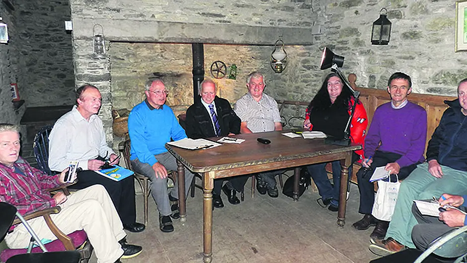 Carbery meeting at Sam Maguire's homestead Image
