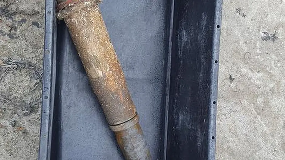WW2 device in Kinsale made safe Image