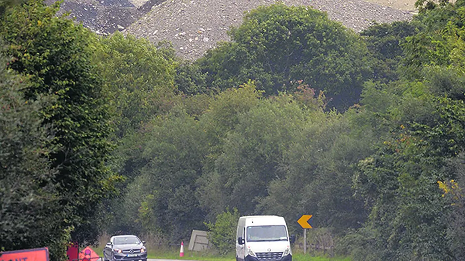‘New mountain' near Bandon is causing concern Image