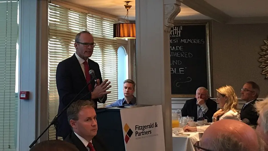 VIDEO: ‘I don't believe there will be a no-deal Brexit' Coveney tells Kinsale briefing Image