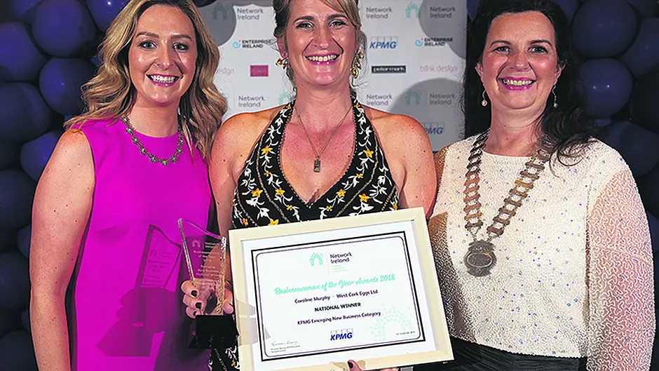 National award for Caroline and her happy hens' eggs Image