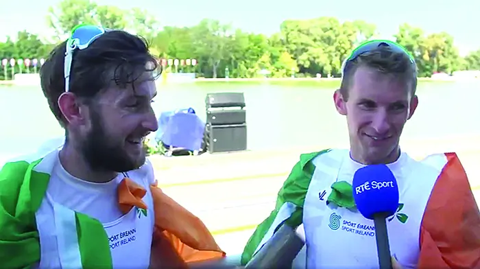 ‘We were at home in bed night before the final!' Image