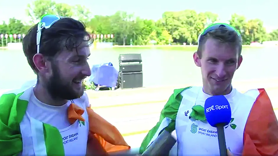 ‘We were at home in bed night before the final!' Image