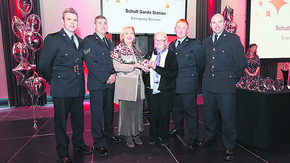 Schull gardai are honoured for road safety innovation Image