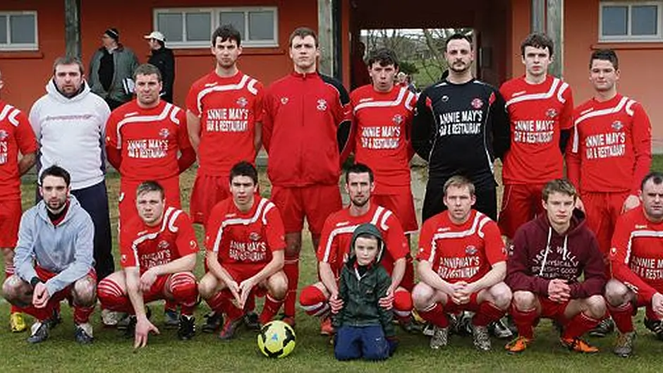 ‘We used to have to wash in the river Ilen behind the pitch after our games' Image