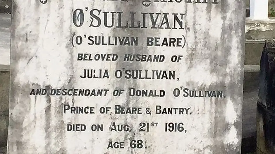 Who are the O'Sullivans buried in New Zealand? Image