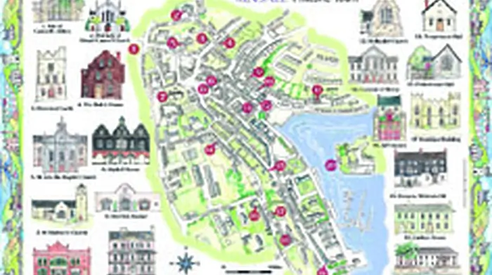 Historic map of Kinsale is unveiled Image