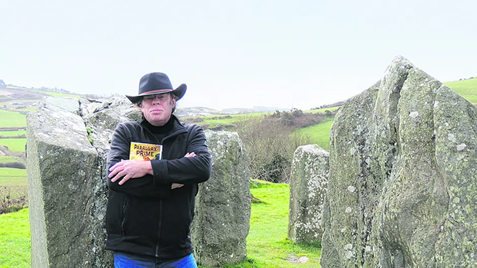 Mark's popular science fiction  books inspired by West Cork Image