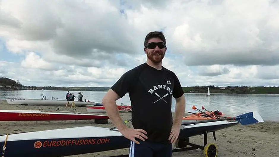 Andrew Hurley makes a splash at Courtmac rowing regatta Image
