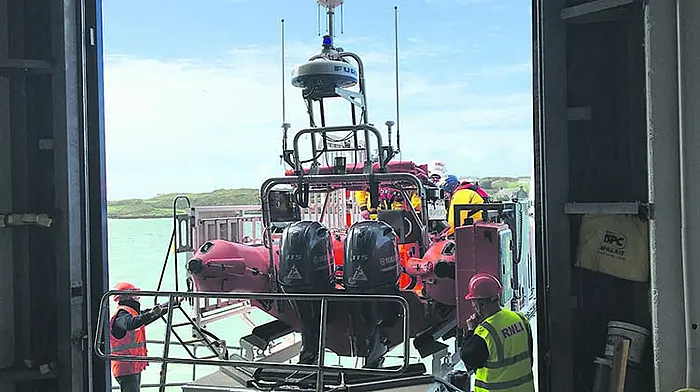 Baltimore RNLI gets major boost from arrival of new lifeboat after generous bequest from UK Image