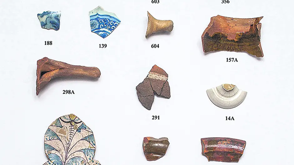 16th century Chinese porcelain  discovered on Sherkin Island Image