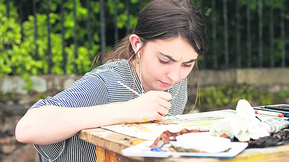 Sky's the limit for Bandon artist Image