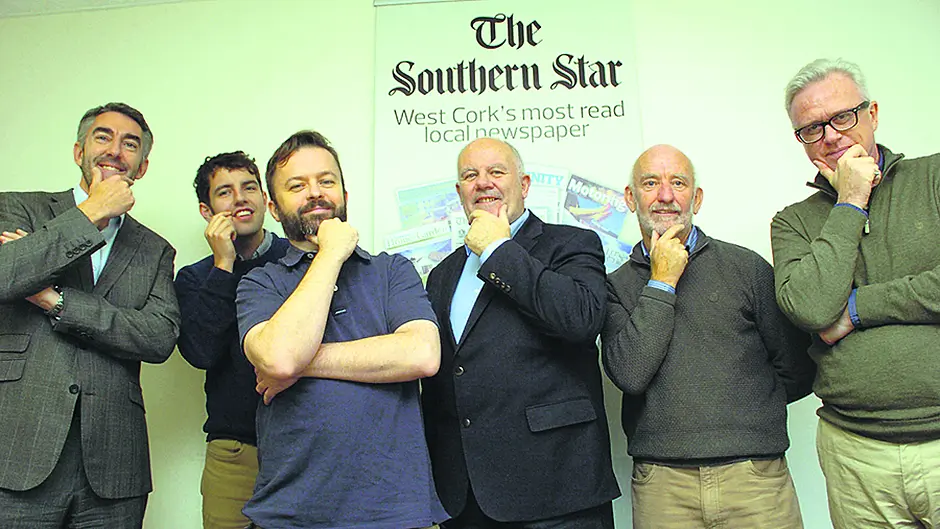 Local men going to great lengths for Movember Image