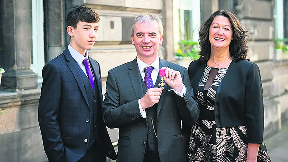 Macroom's Martin is honoured by the Queen for engineering achievements Image