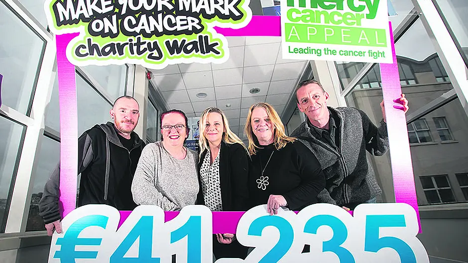 ‘Make your Mark on Cancer' walk raises €41,235 this year Image