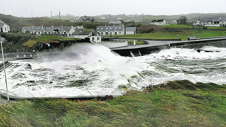 Dirty Diana leaves her mark on West Cork Image