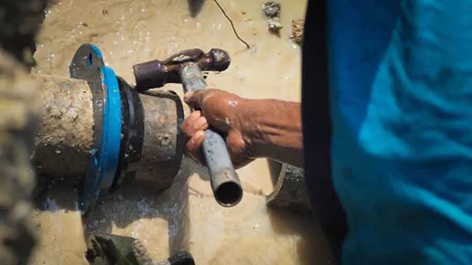 Town is flush with 40 new water jobs Image