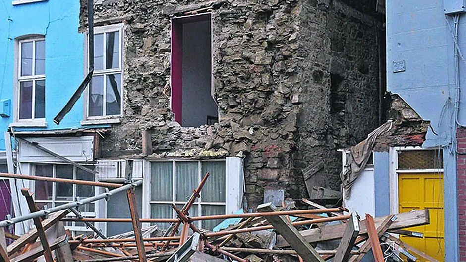 Call for street safety audit after Bandon building collapses Image