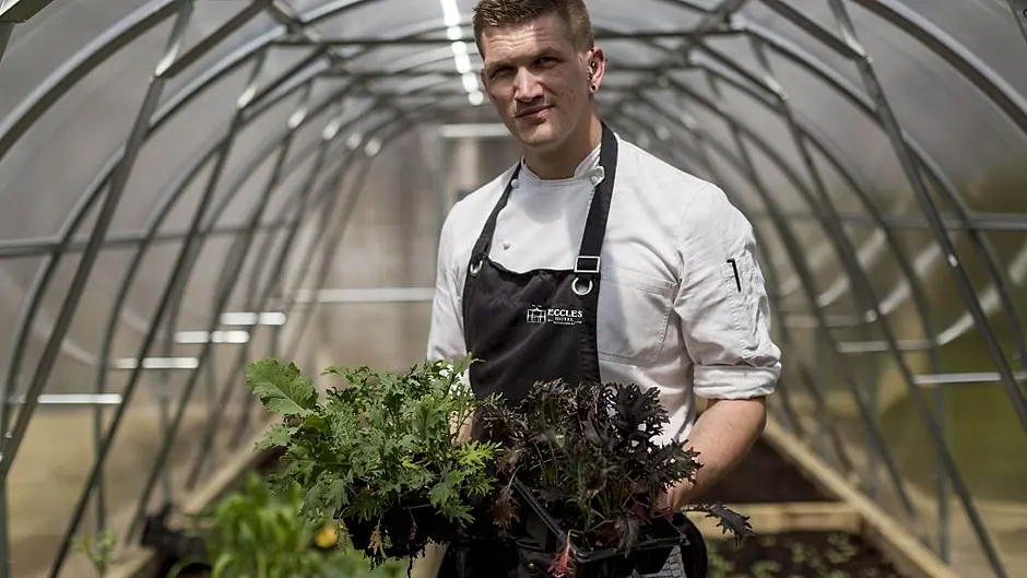 Local Food Hero Award for Eccles Hotel chef Image