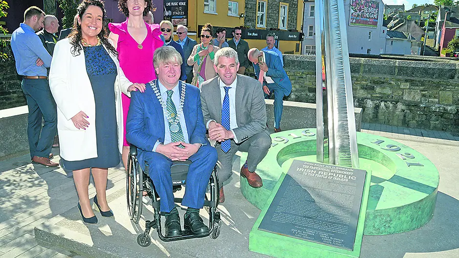 War of Independence sculpture for Bandon Image
