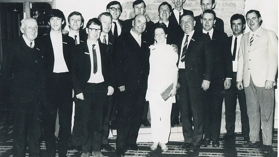 Irish contingent all gushed over the Gulf Oil executives Image