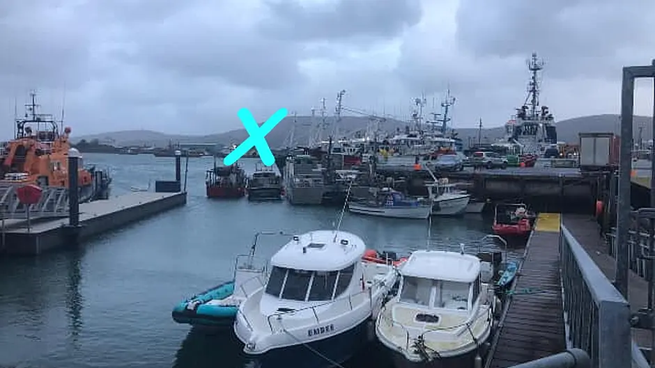 Blocked quay left ferry unable to access Castletownbere Image